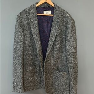 Gray Tweed Blazer